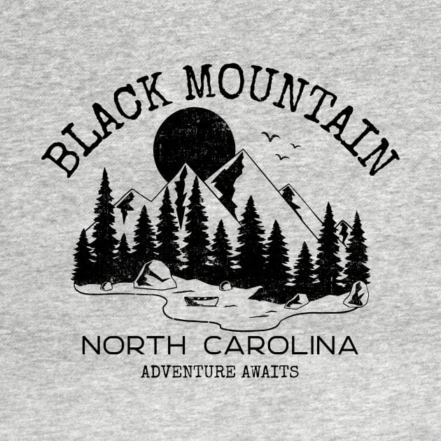 Black Mountain, North Carolina by Mountain Morning Graphics